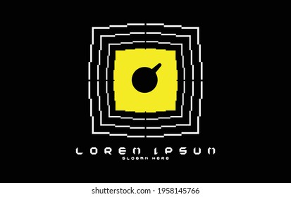 Borobudur Temple Element Logo Design
