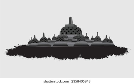 El templo Borobudur es una de las reliquias históricas en Indonesia, y actualmente es un tesoro nacional indonesio como tesoro cultural indonesio.