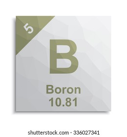 Boron element periodic table