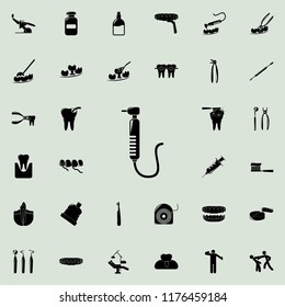 boron machine icon. Detailed set of Dental icons. Premium quality graphic design sign. One of the collection icons for websites, web design, mobile app
