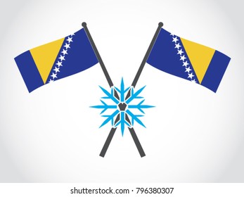 Bosnia Emblem Cold Winter