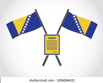 Bosnia Emblem Contract