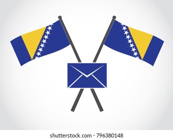 Bosnia Emblem Mail