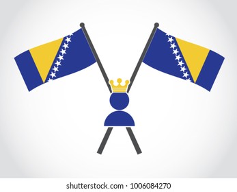 Bosnia Emblem Queen