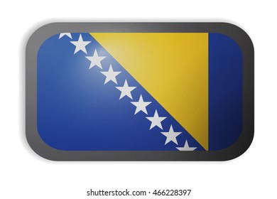 Bosnia and Herzegovina; Bosnian; Herzegovinian flag with black boarder