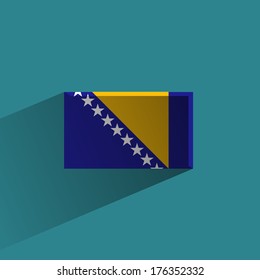 Bosnia and Herzegovina. Vector format