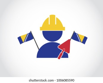 Bosnia Local Construction Worker