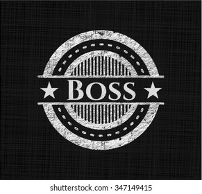 Boss chalk emblem