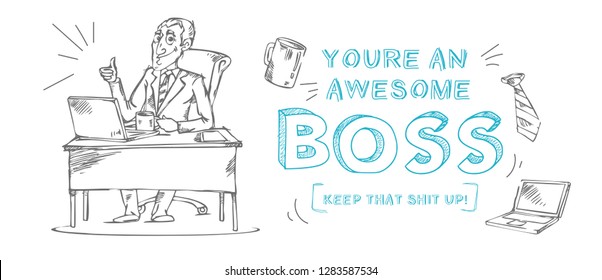 2,269 Boss's day Images, Stock Photos & Vectors | Shutterstock