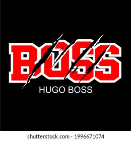 VECTOR DE DISEÑO DE JEFE PARA CAMISETA T