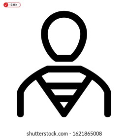 boss icon isolated sign symbol vector illustration - high quality black style vector icons
