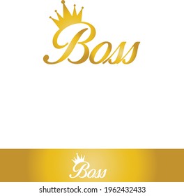 Boss Logo King Logo Queen Initial Stock Vector (Royalty Free ...