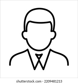 Boss, manager Icon Logo Design Vector Template Illustration Sign And Symbol Pixels Perfect