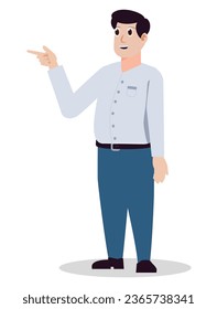 A boss is shouting with their employee or someone
