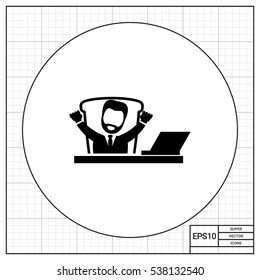 Boss Simple Icon