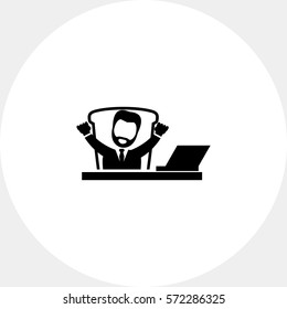 Boss Simple Icon