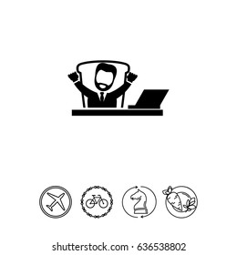 Boss Simple Icon