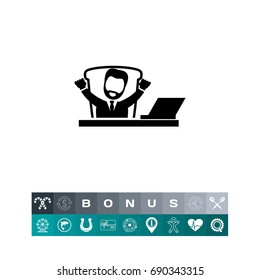 Boss Simple Icon
