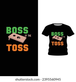 Boss Tshirt Design vector illustration