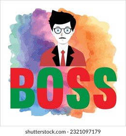 Bosses Day T-shirt design, SVG Design