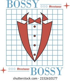 Bossy en el gerente masculino