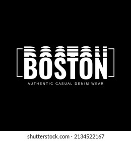 boston denim streetwear t-shirt and apparel