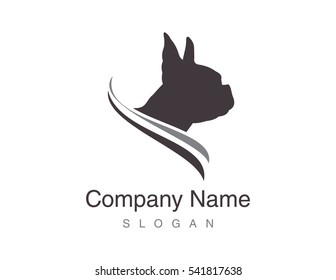 Boston terrier logo