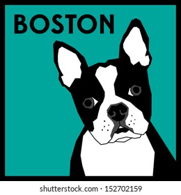 Boston Terrier Vector