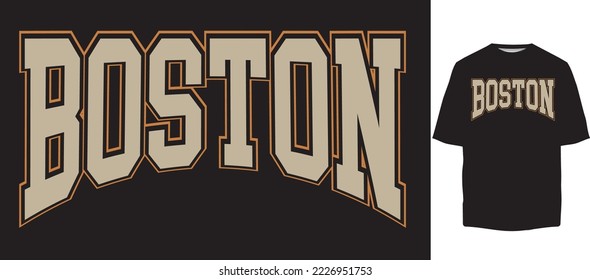 boston varsity college placement graphic design typography 