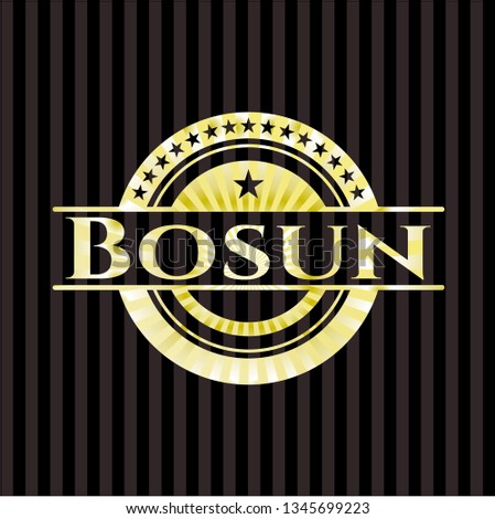 Bosun gold emblem