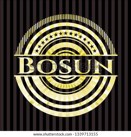 Bosun golden emblem