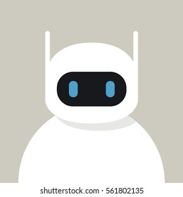Robô. Chatbot. Robô em Vector