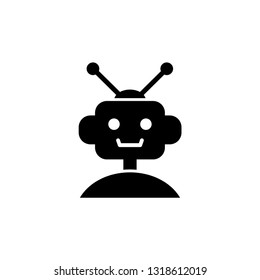 Bot icon. Chatbot icon concept