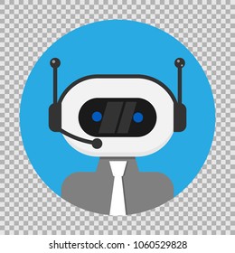 Bot icon. Chatbot icon concept. Vector illustration. Eps 10.