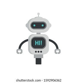 Bot icon. Simple vector illustration.