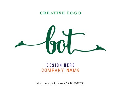 Das BOT-Zeichen-Logo ist einfach, leicht verständlich und überzeugend