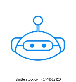 Bot logo template vector icon design