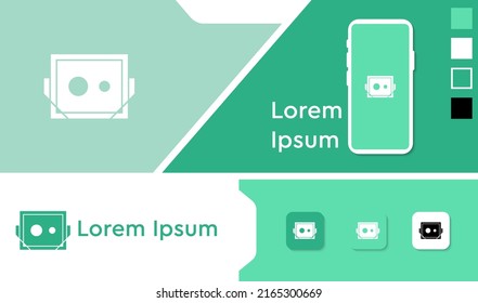 Bot Robot  Logo Design Modern Creative	