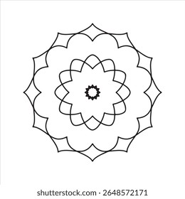 Botanic Bliss: Harmonious Floral Mandala Forms