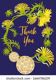 Tarjeta botánica con leones y flores de cerezo. Concepto de adorno de primavera. Afiche floral, invitar. Diseño de vectores tarjeta decorativa de bienvenida o fondo de diseño de invitación. Diseño romántico.