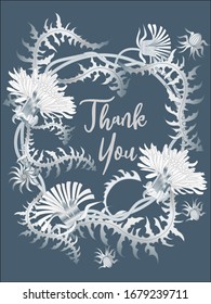 Tarjeta botánica con diente de león. Concepto de adorno de primavera. Afiche floral, invitar. Diseño de vectores tarjeta decorativa de bienvenida o fondo de diseño de invitación. Diseño romántico.