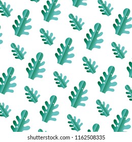 botanic cute leaf style background