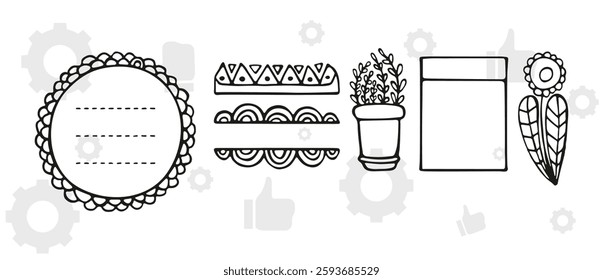 Botanic set of detailed various flowers and brunch. Luxury vintage floral collection for wedding invitation, wallpaper art or save the date card. Botanical vector illustration