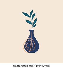 Botanical art vector design. Abstract Plant Art designs for prints, covers, wallpapers, wall art. Natural Vector illustration. 
