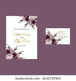 Botanical arts, and black background  Hand drawn continuous line drawing of abstract flowers, floral, rose, tropical leaves, spring and autumn leaf, bouquet of olives invitation card
