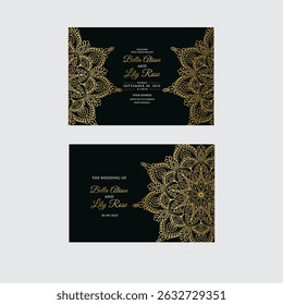 Botanical arts, and black background  Hand drawn continuous line drawing of abstract flowers, floral, rose, tropical leaves, spring and autumn leaf, bouquet of olives invitation card