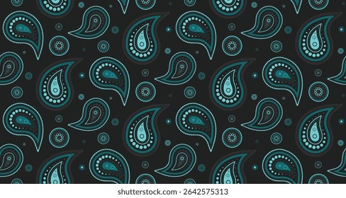 Botanical background on paisley wedding. Boteh delicate as complexity nature. Asian motif a intricate pretty. Leaf artwork, swirl ornamental.