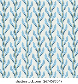 Botanical bliss seamless vector pattern