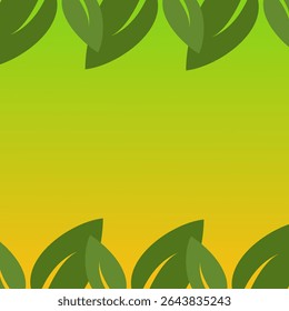 Botanical Bliss: Vector Leaf Backgrounds