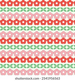 Botanical bloom background pink or and red 